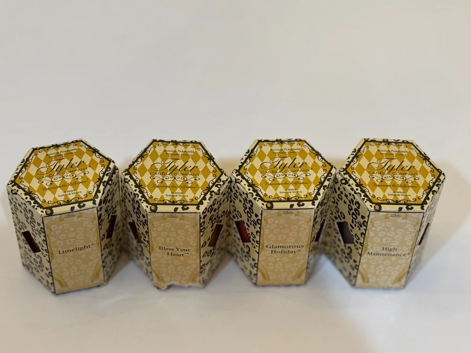 Tyler Candle Company 2oz Votive Set – Limelight, Bless Your Heart, Glamorous Hol - Image 2 of 4