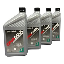 Paquete de 4 aceite nuevo para generador OnaMax SAE 15W-40 Cummins Onan 326-5336 OEM