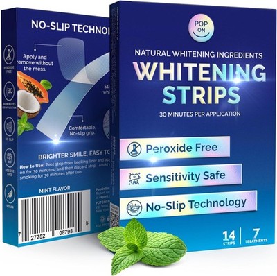 Whitening strips