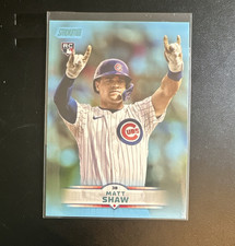 2025 Topps Stadium Club - Matt Shaw #65 Rookie Chicago Cubs (RC)