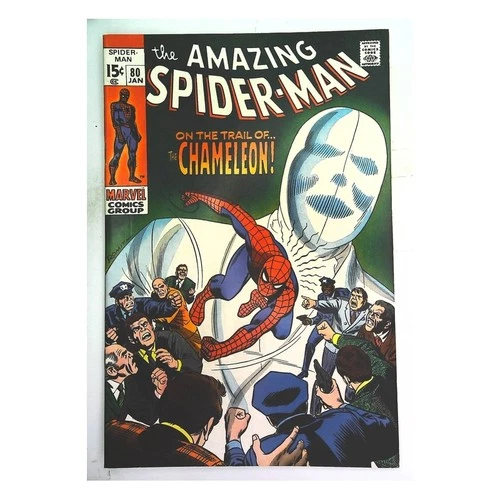 Amazing Spider-Man #80 - 1963 series Marvel comics VF minus [p%