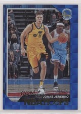 2018-19 Panini NBA Hoops Blue Checkerboard /75 Jonas Jerebko #55 0b2