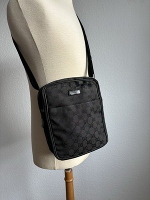 Gucci Vintage GG Supreme Shoulder Bag / Monogram Gucci , Black