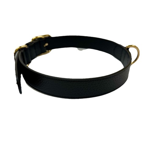 Gucci Leder Haustier Halsband für Hund oder Katze Demetra Style 695256 Schwarz Größe XL - Bild 7 von 16