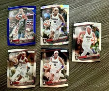2025 Panini Prizm WNBA Atlanta Dream 5 Card Lot- Blue Velocity, Ice, Silver