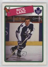 1988-89 O-Pee-Chee Rick Lanz #225 t4m
