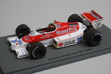 Spark Arrows F1 A6 N 30 British Gp 1983 T.boutsen 1:43 S5790