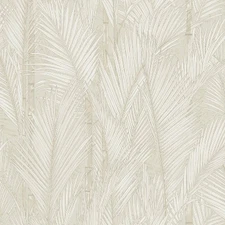 RoomMates Swaying Fronds Peel and Stick Wallpaper Taupe