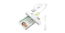 CAC Reader 2in1 TypeC Dual Connector DOD Military USB Common Access CAC