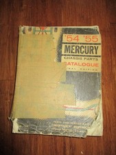 Mercury 54 55 Chassis Parts Catalog Jan 56 Edition Ford Motor Company Mercury 54 55 Chassis Parts Catalog Jan 56 Edition Ford Motor Company