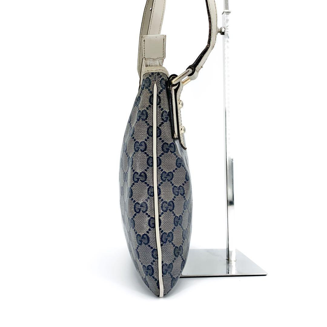 GUCCI Shoulder Bag Coated Canvas Brown GG Crystal Sacoche GUCCI Shoulder Bag Coated Canvas Brown GG Crystal Sacoche
