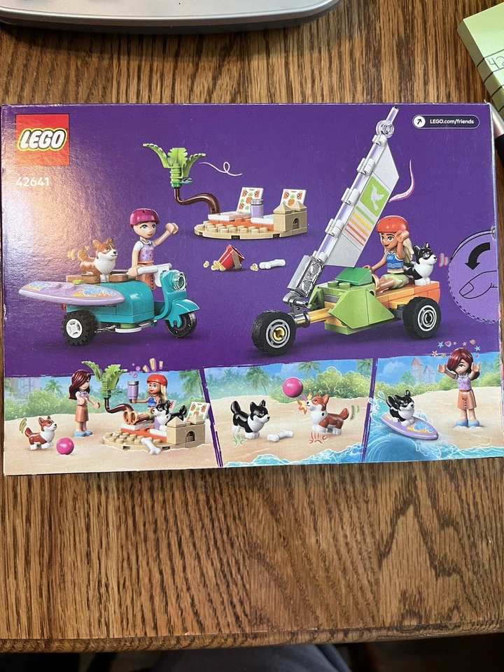 LEGO Friends Surfing Dogs and Scooter Adventure 42641 Nuevo En Caja Foto 2 de 2