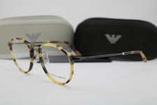NEW GIORGIO ARMANI AR 318-M 5639 HAVANA GUNMETAL AUTHENTIC EYEGLASSES 51-20