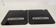 *Set Of 2* Freightliner LH & RH 24" Black Plastic Mud Flap - P/N 22-69608-201