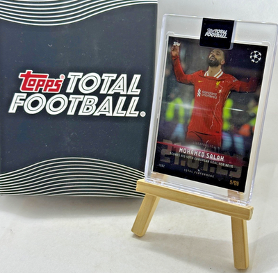 2024-25 Topps Football #1292 Total Performers Mohamed Salah /99