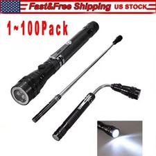 3 In 1 Flexible Magnetic Telescopic Flashlight Magnet on Both Ends & 3 LED Light