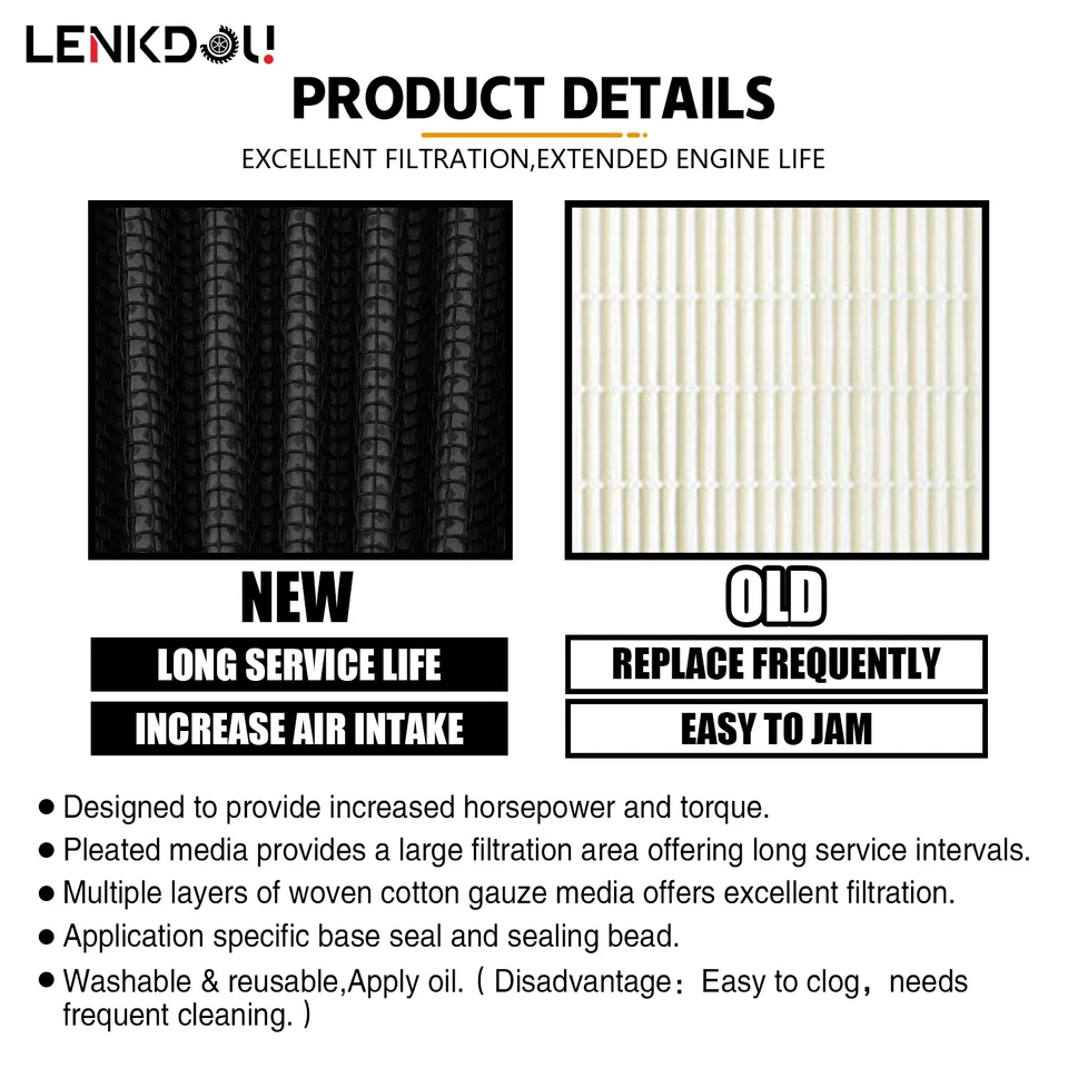 CNC Air Cleaner Intake Filter Kit For Harley Twin Cam Touring Road Glide Softail - Imagem 4 de 4