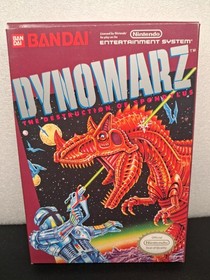 Dynowarz - Box and Cart- Nintendo Nes Near Mint Excellent 