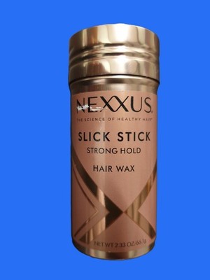 Nexxus Slick Stick Strong Hold Hair Wax 48H Anti-Frizz Color Safe - 2.33 Oz