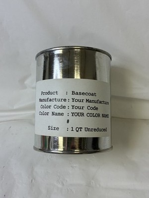 FORD | 011 | BRANCO DIAMANTE RTS OR UNREDUCED QUART OR PINT PAINT BASECOAT