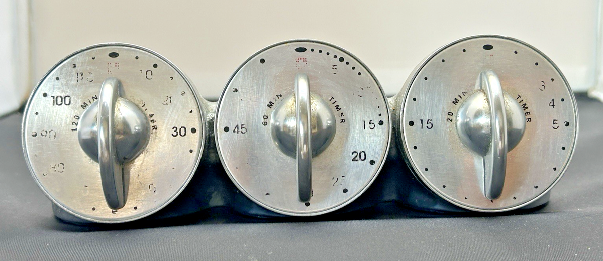 VTG Bengt Ek Designs Sweden Triple Timer 120/60/20 Minute MCM