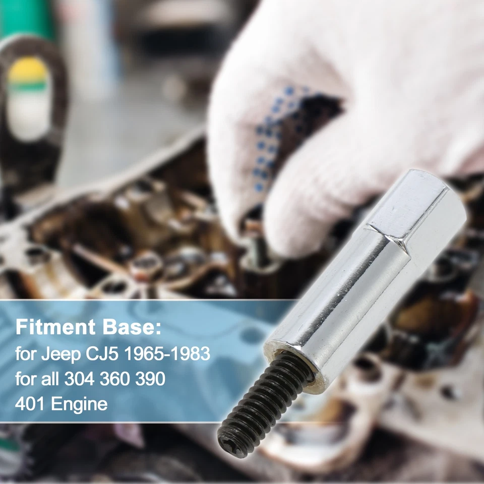 Cubierta de válvula perno cabeza hexagonal para Jeep CJ5 1965-1983 para motor 304 360 390 401 Foto 3 de 4