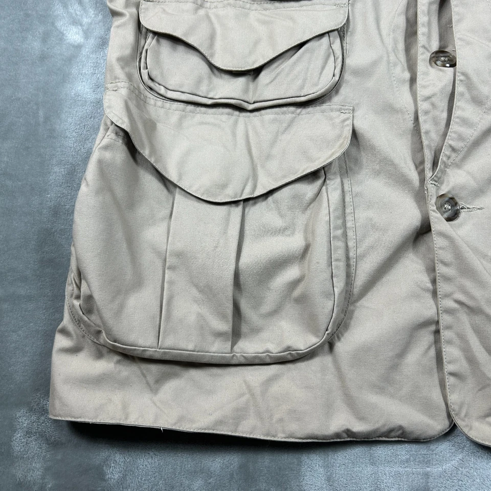 Мужской жилет Filson XXL Shelter Ткань Нагорье Охота на Птиц Жилет США Редкий Винтажный - Изображение 2 из 4