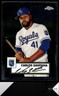2021 Topps Chrome Platinum Anniversary #254 Carlos Santana Kansas City Royals