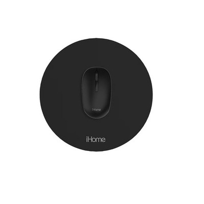 iHome 2.4G Wireless Mouse with Mousepad Bundle- Black 2IHMS2266B0L2