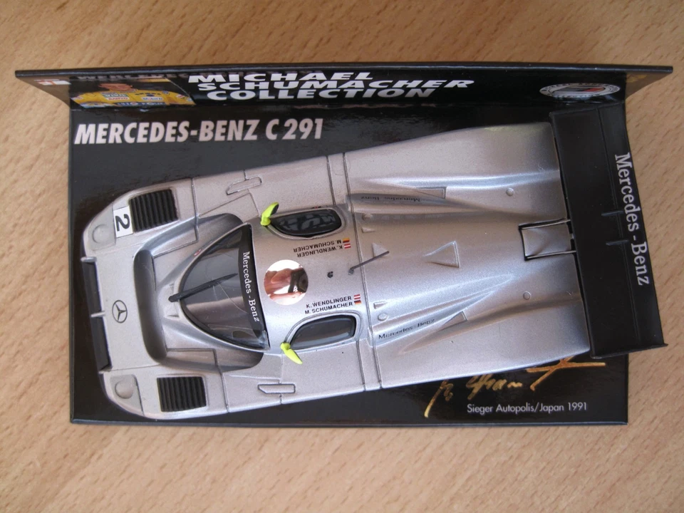 M. Schumacher MSC Nr. 2 - Mercedes-Benz C291 - Sieger Autopolis/Japan '91 - 1:43 - Bild 4 von 4