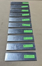10x Genuine OEM Global Tooling M2 HSS Planer Knives 7-1/2" x 2" x 5/32" NEW