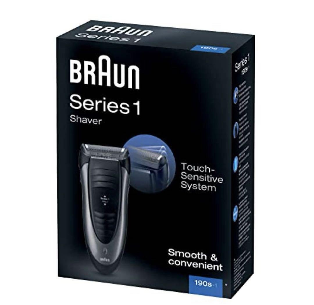 BRAUN Series 1 190s-1 箱無し 完動品 Braun Series 1 190s-1 Cordless Rechargeable Men's Electric