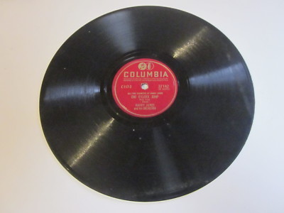 10'' 78 RPM RECORD COLUMBIA 37142 HARRY JAMES ONE OCLOCK JUMP/ TWO OCLOCK JUMP