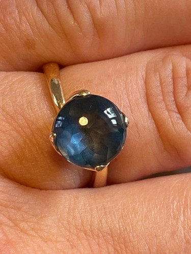 Tamara Comolli Tulip Ring small London Topaz Gr. 54 RG 750 - Bild 3 von 10