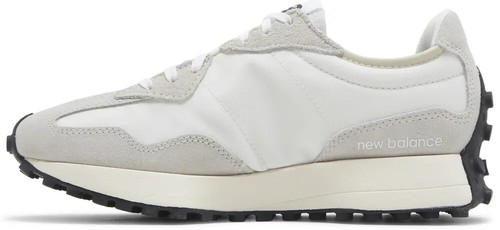 New Balance 327 Sea Salt Black Casual Shoes White Black WS327FE 113 Size 7.5 New - 第 4/7 張圖片