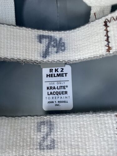 Vintage Denver Broncos Floyd Little Riddell Kra-Lite RK2 Football Helmet - Picture 8 of 12