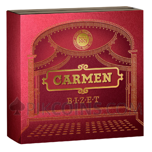 Carmen - Titan of Music 5$ 2oz Niue 2022 - Bild 3 von 8