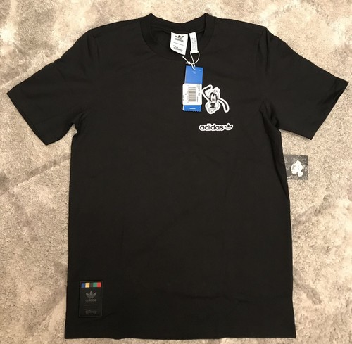 Adidas Goofy Disney Black T Shirt With 