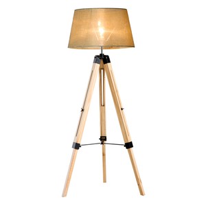 Wooden Adjustable Tripod Floor Lamp Ikea Style Living Room ... Wooden Adjustable Tripod Floor Lamp Ikea Style Living Room ...