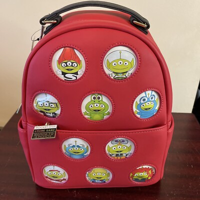 Loungefly Disney Pixar Alien Remix Mini Rucksack - 2020 Summer Convention Neu mit Etikett