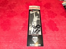 VINTAGE NBA BASKETBALL 1995 TICKET PORTLAND TRAIL BLAZERS DAVE TWARDZIK SIGNED