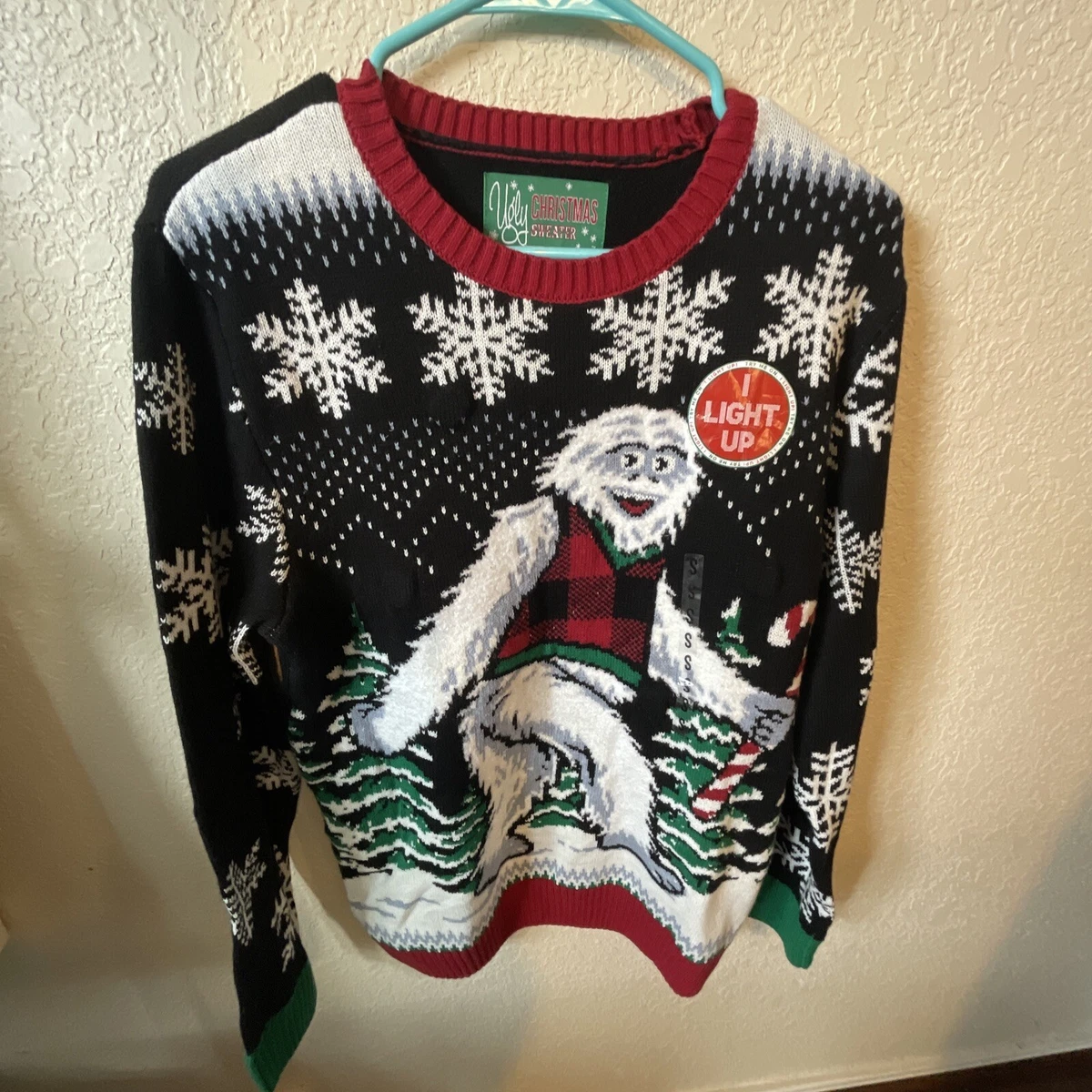 Yeti Christmas Ugly Christmas Sweater Style Gift For Men And Womens