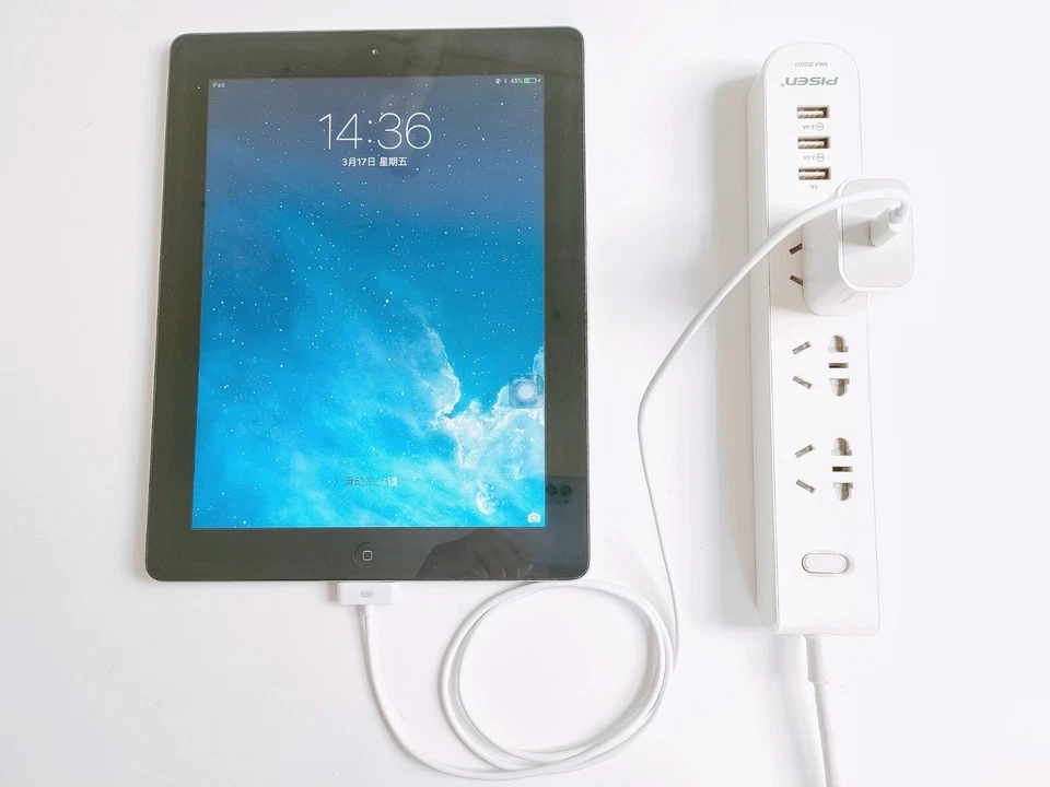 2PACK 30Pin to USB C Cable Charging Syncing for Old iPad iPhone iPod 3.3FT BLACK - image 3 of 4