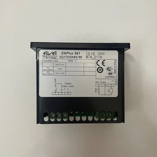 Eliwell refrigerator thermostat EWPLUS 961 freezer controller