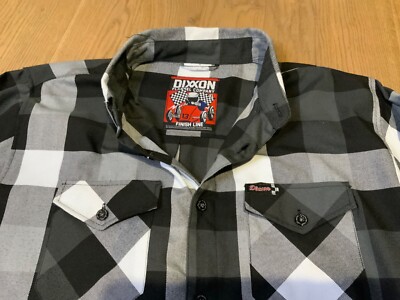 Dixxon The Finish Line Men's XL button Up Flannel (N012513)