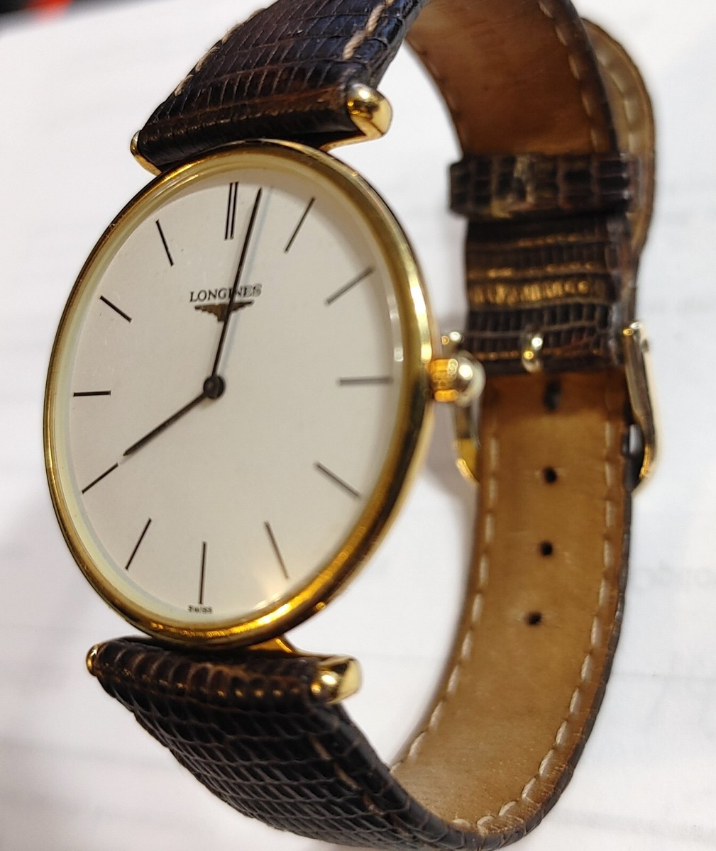 Longines La Grande Classique Watch L4.635.2.32.1 Quartz Mens 33mm