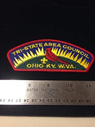 BSA Area Council Shoulder Patch; Tri-State Area Council Ohio Ky. W. Va.