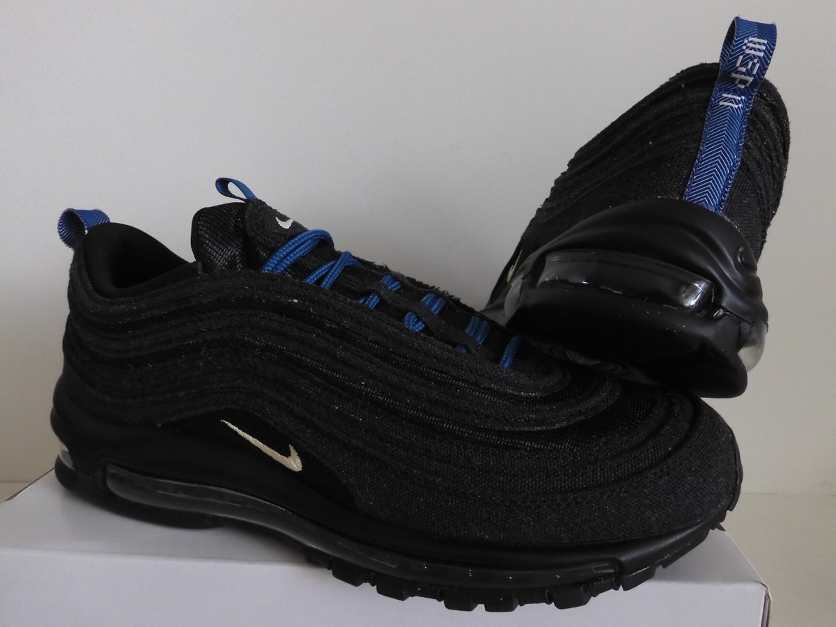 Nike Air Max 97 Unlocked Id Nike By You Black Black Denim Sz
