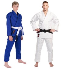 ADULT Judo suit 100% cotton 550gsm Kamino judo Gi BJJ Uniform free white belt