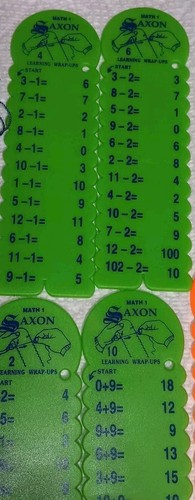New MATH Wrap Ups Saxon Learning Subtraction 0 - 9 Plus Extras Classroom Home - Picture 5 of 9